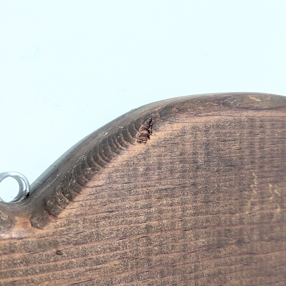 Vintage Wood Heart Shelf Small Wood Heart Shelve Knickknack Shelf Rustic 90s - Picture 4 of 6